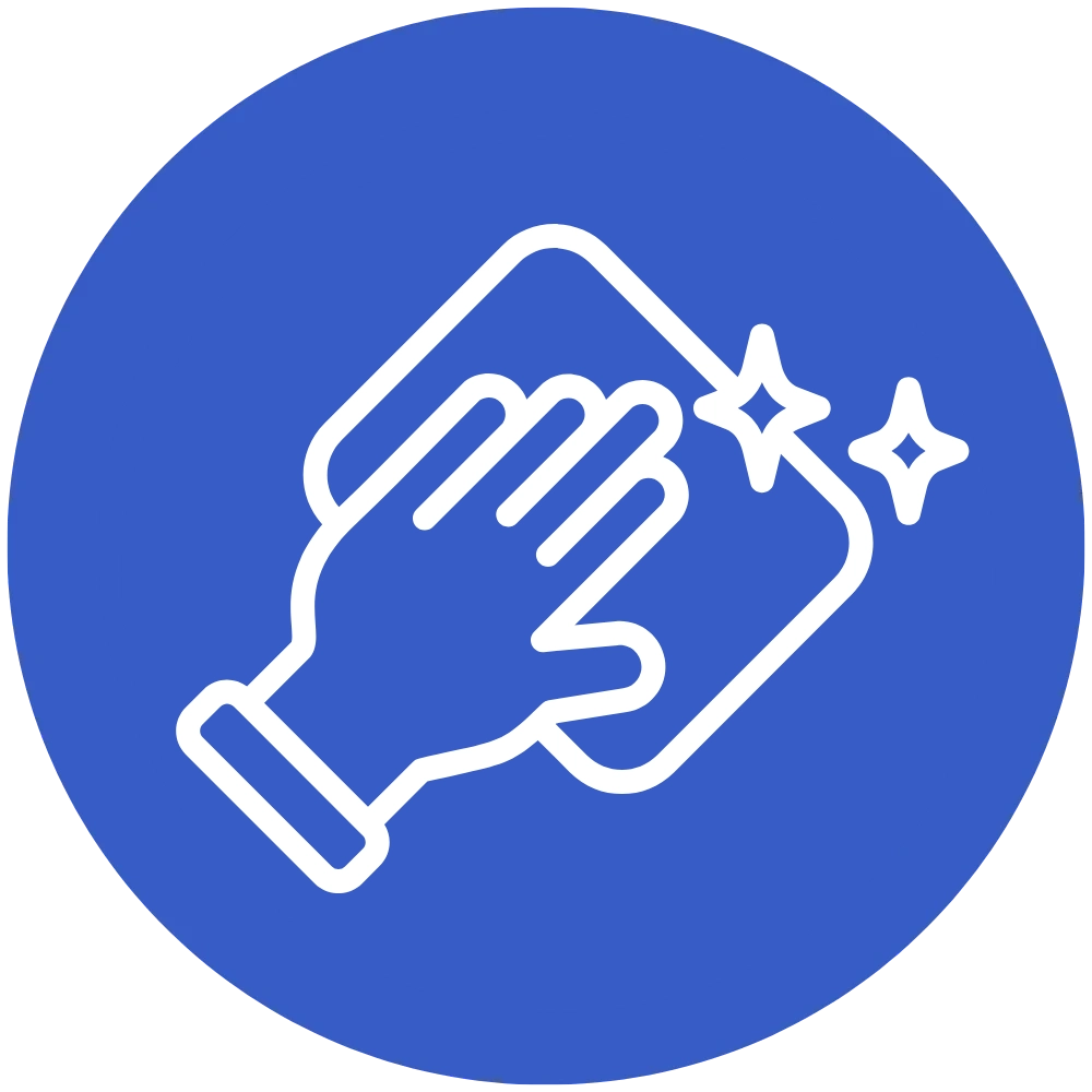 Area kerja dan peralatan dirawat rutin