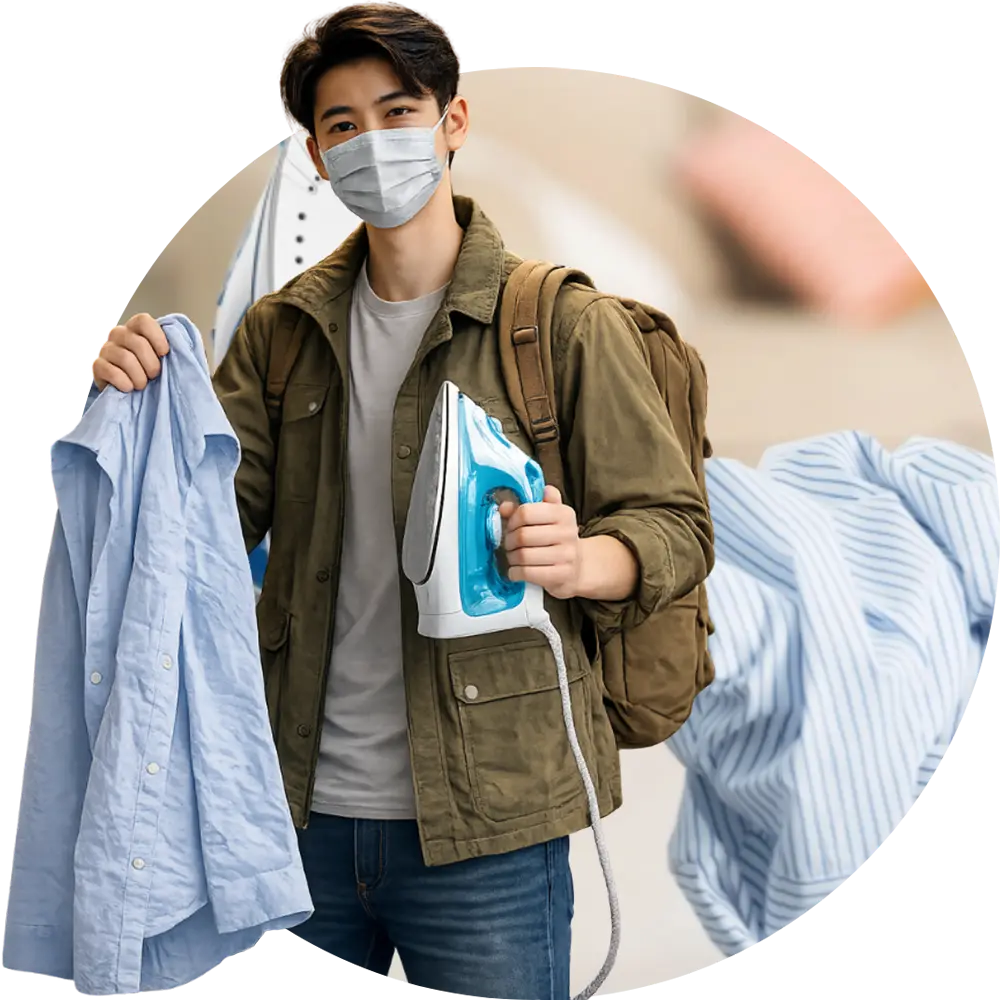 Butuh Layanan Setrika Saja