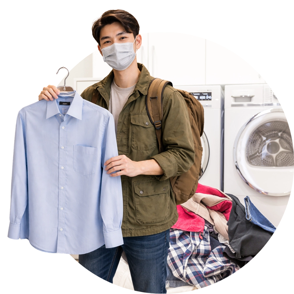 Drop Off Cuci & Setrika Praktis