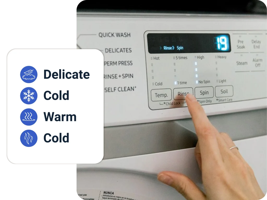 Step 3 — Pilih Suhu Program